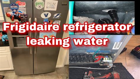 frigidaire refrigerator water leaking|Frigidaire Refrigerator leaking water